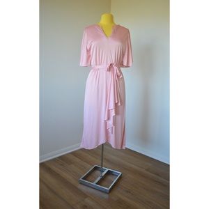 Vintage 70’s Soft Pink Disco Dress